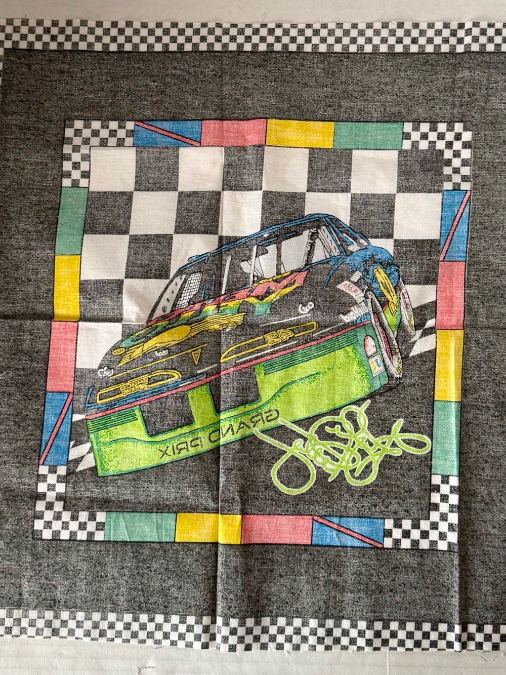 Kyle Petty
#42 NASCAR Cotton Fabric Panel 1994 - Picture 3 of 4